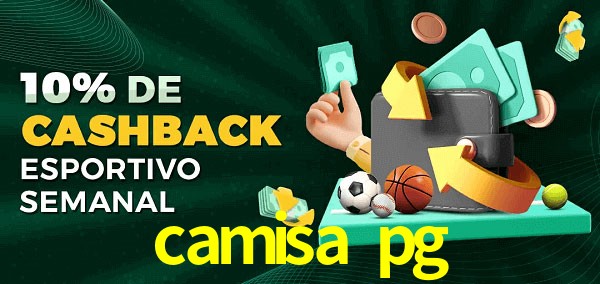 10% de bônus de cashback na camisa pg
