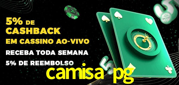 Promoções do cassino ao Vivo camisa pg